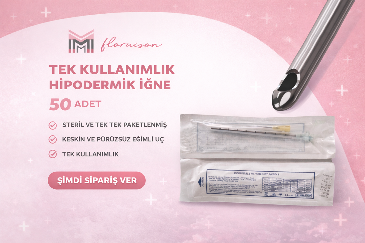 23G X 38MM Dolgu Kanülü Steril Uç 50 Adet 1 Kutu
