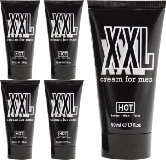 Hotxxl 5 Adet Erkeğe Özel En-Boy-Hacim Bakımı Kremi 50 ml