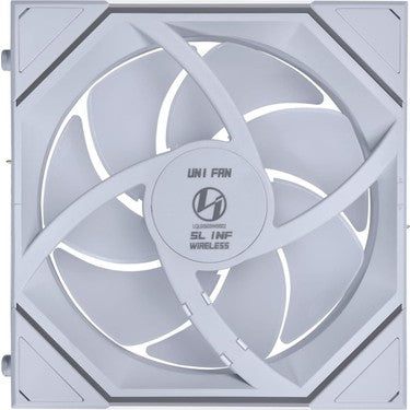 1X120MM Beyaz Kasa Fanı, Kablosuz Tasarım ve Yüksek Performans