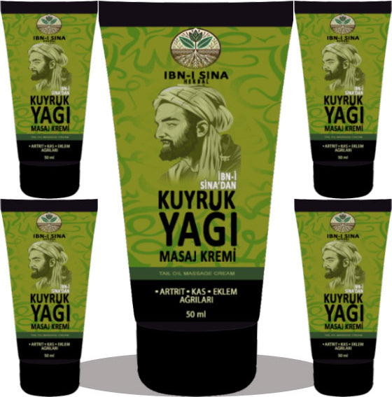 İbn-i Sina Herbal Kuyruk Yağı Kremi 5 Adet x 50 ml