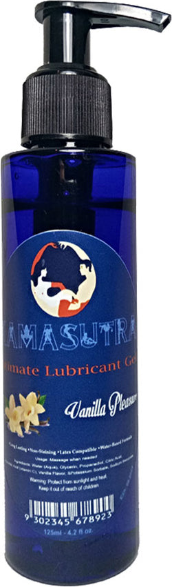 Kamasutra Vanilla Pleasure Big Size Lubrika.nt Gel 125 ml - Kamasutra Vanilya Kokulu 125 ml Kaydı.rıcı Jel