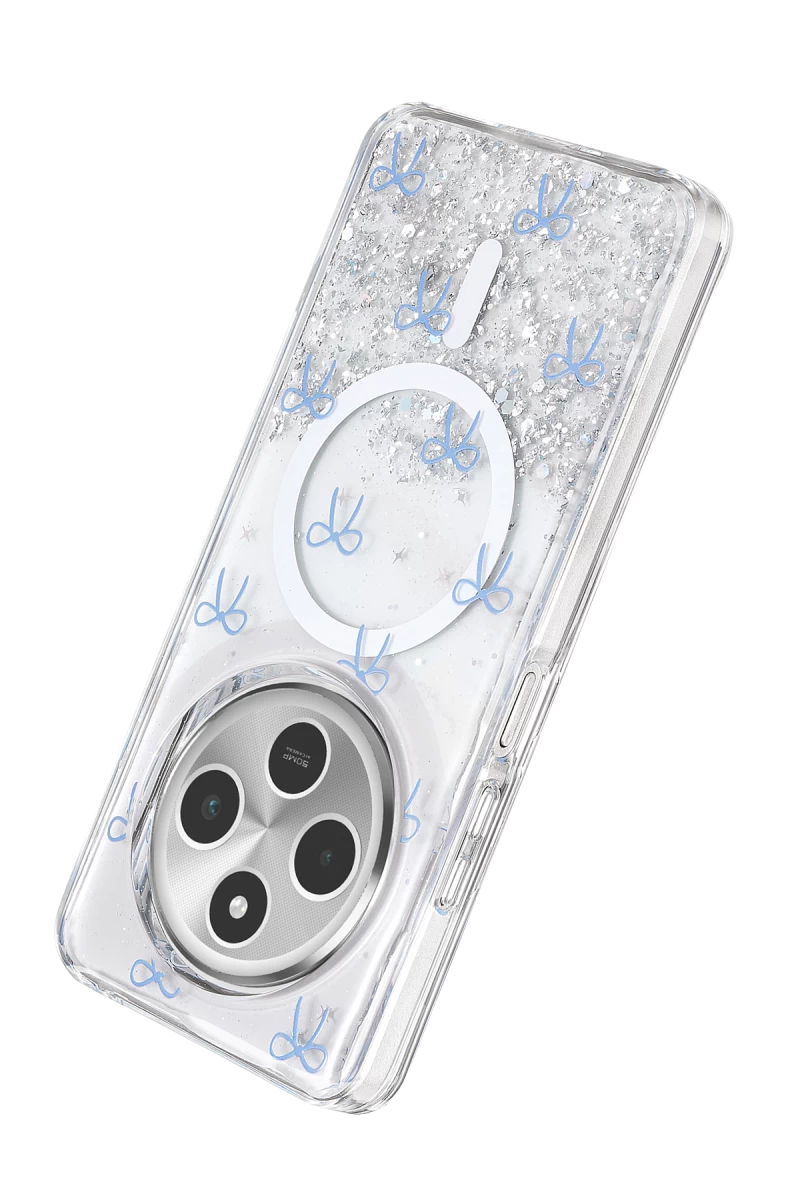 Onegif Redmi 14C Misk Simli Magsafe Kapak - Desen 3