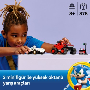 Yaratıcı Oyun Aracı - Sonic the Hedgehog Temalı 8 Yaş ve Üzeri Çocuklar için