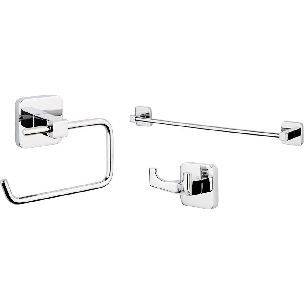Üçlü Set, Havluluk ve Askılık ile Pratik Banyo Çözümü