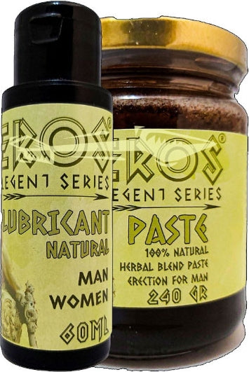 Eros Legent Bay Bayan LUBRICANT60 ml Gel + Erkeklere Özel 240 gr Macun