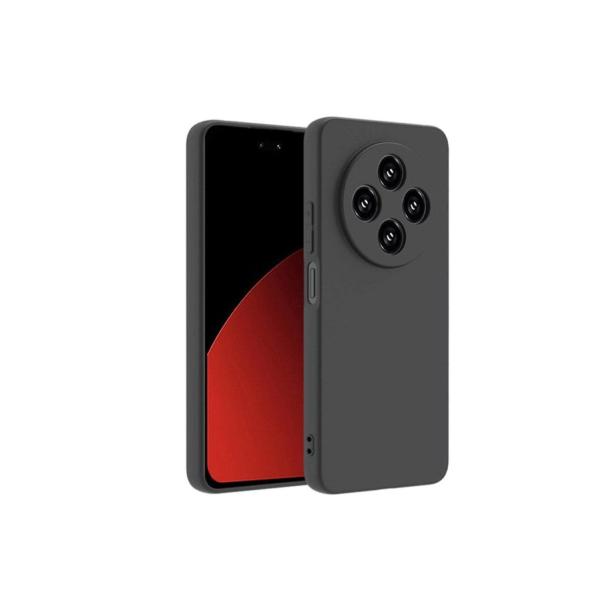Redmi 14C Kılıf Nano içi Kadife Silikon - Siyah