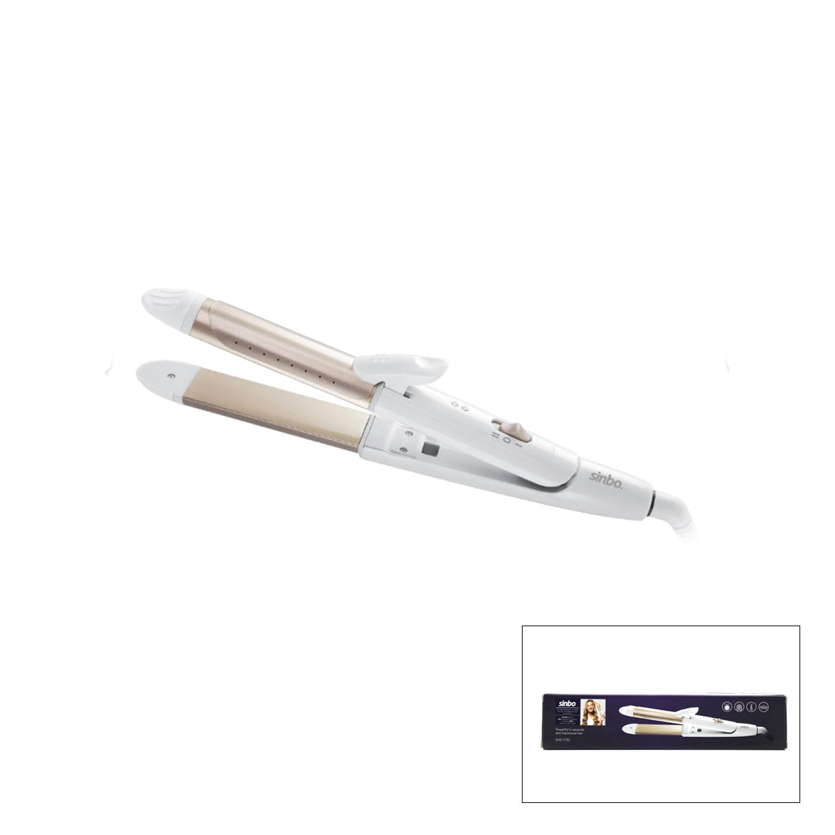 Seramik Kaplamalı Saç Düzleştirici - 180°C, 2 Kademe