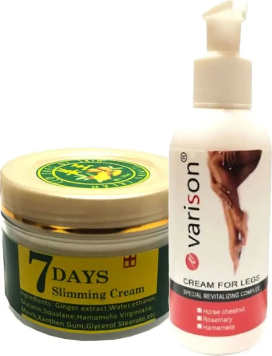 Süper Varison 120 ml Bacak Krem + 7 Days Slimingcream Yaza Hazırlık Jeli