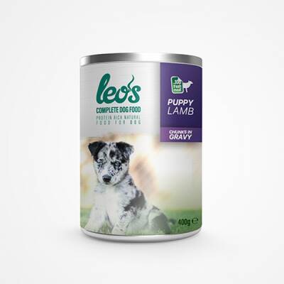 Kuzu Parça Etli Soslu Yavru Köpek Konservesi 24 Adet 400 Gr