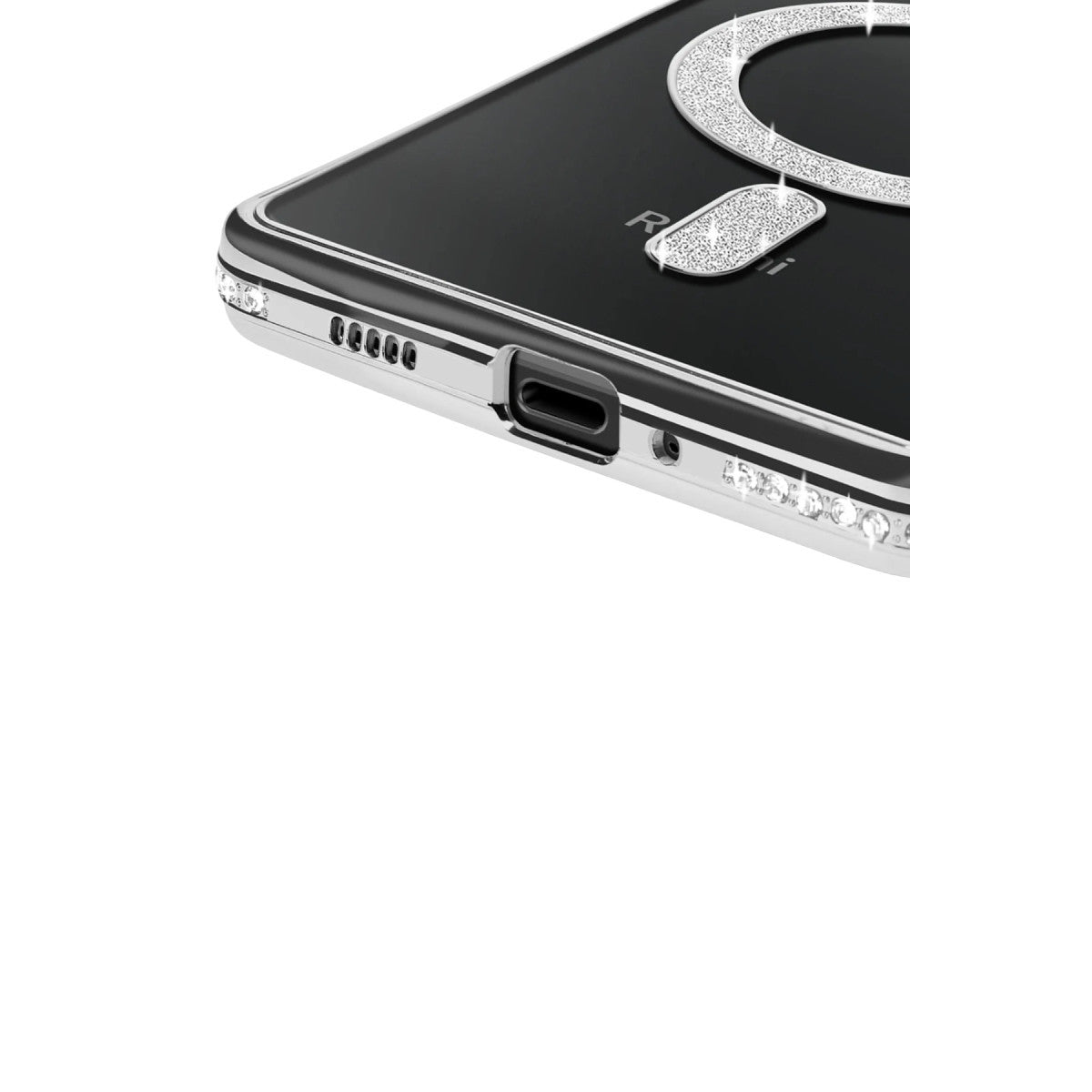 Redmi 14C Joke Simli Magneticsafe Kılıf - Gümüş
