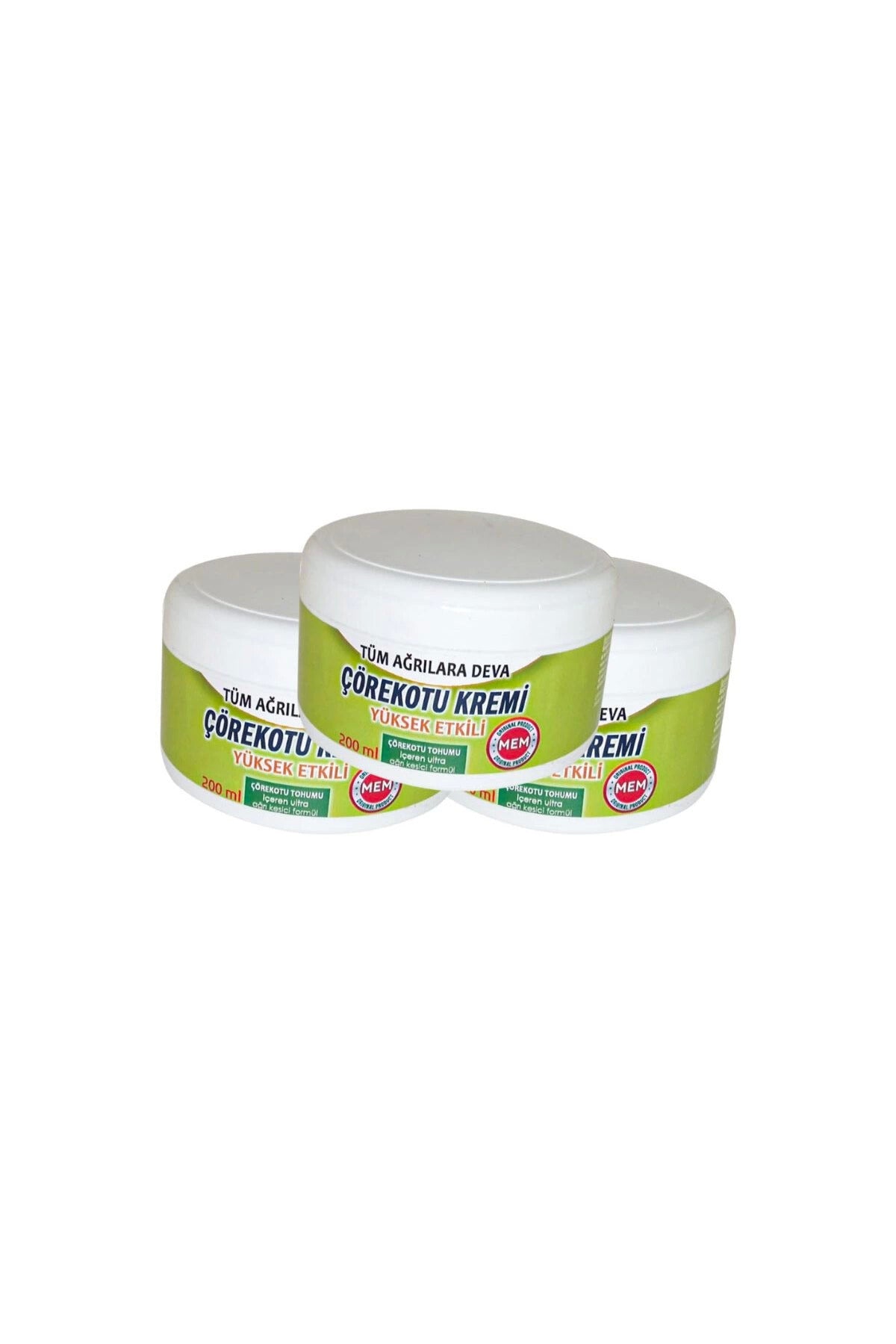 Çörek Otu Kremi Green Box 200 ml - 3 Adet Rahatlatıcı Krem