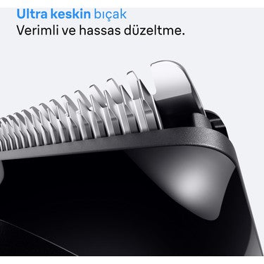 8'1 Arada Tıraş Kiti, 14 Uzunluk ve Su Geçirmez Özellik