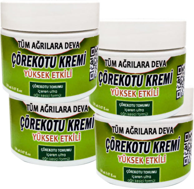 Mem Çörek Otu Tohumu Yağı Karışımlı Krem Büyük Boy 150 ml x 4 adet