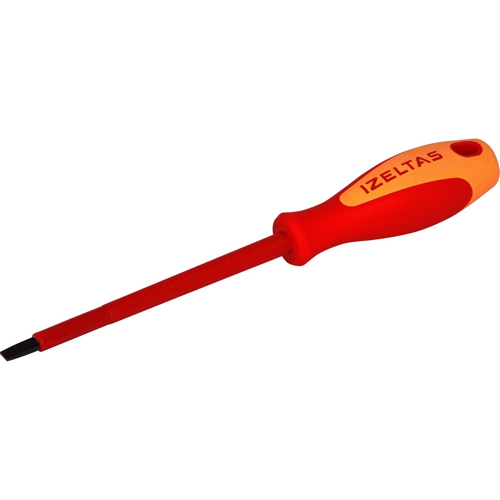 Elektrikçi İzoleli Düz Tornavida 2.5 x 75 mm Dayanıklı Yapı