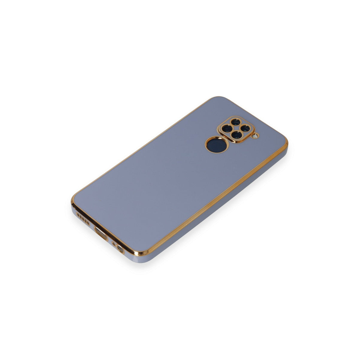 Redmi Note 9 Kılıf Volet Silikon - Mavi