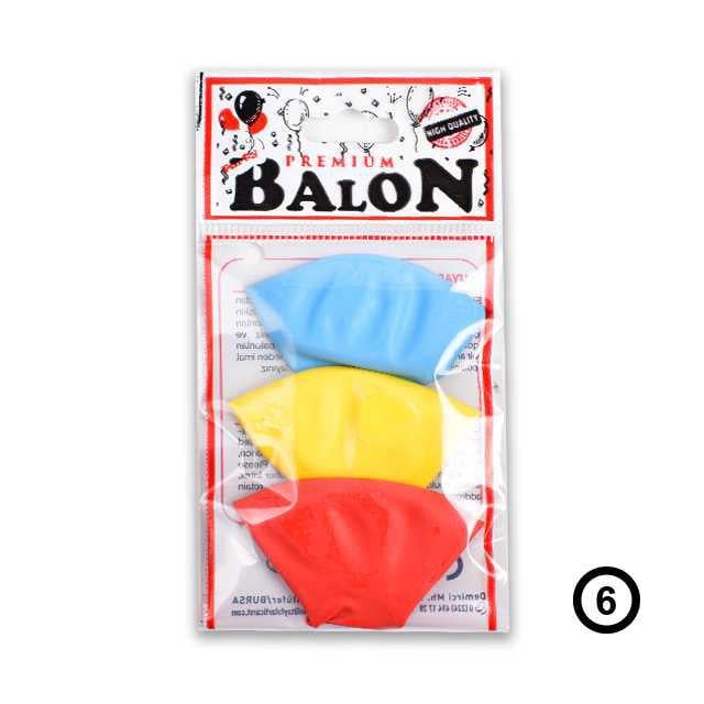 Premium 1000 Balon Çeşitleri 1 Adet