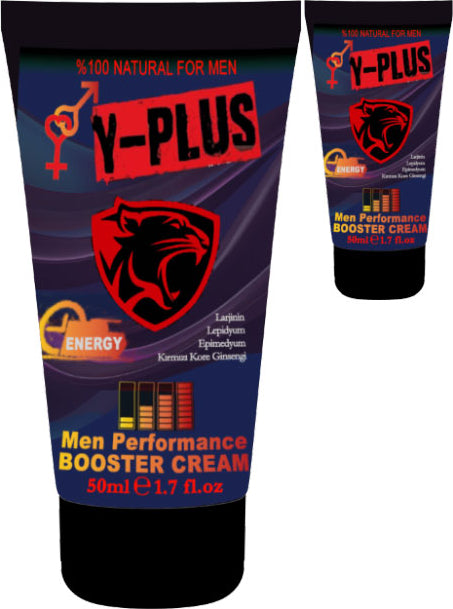 Y-Plus Cream 50ML 2 Adet Erkeklere Katılaştırıcı Hareketlendirici Özel Krem