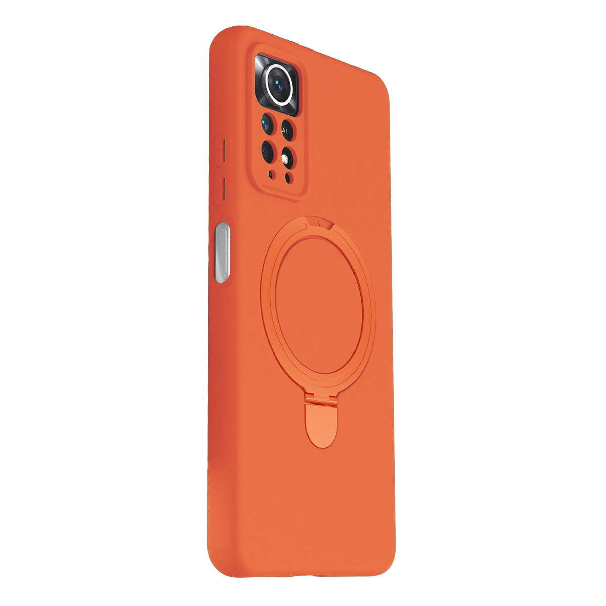 Redmi Note 12 Pro 4G Regal Magsafe Standlı Kapak - Turuncu