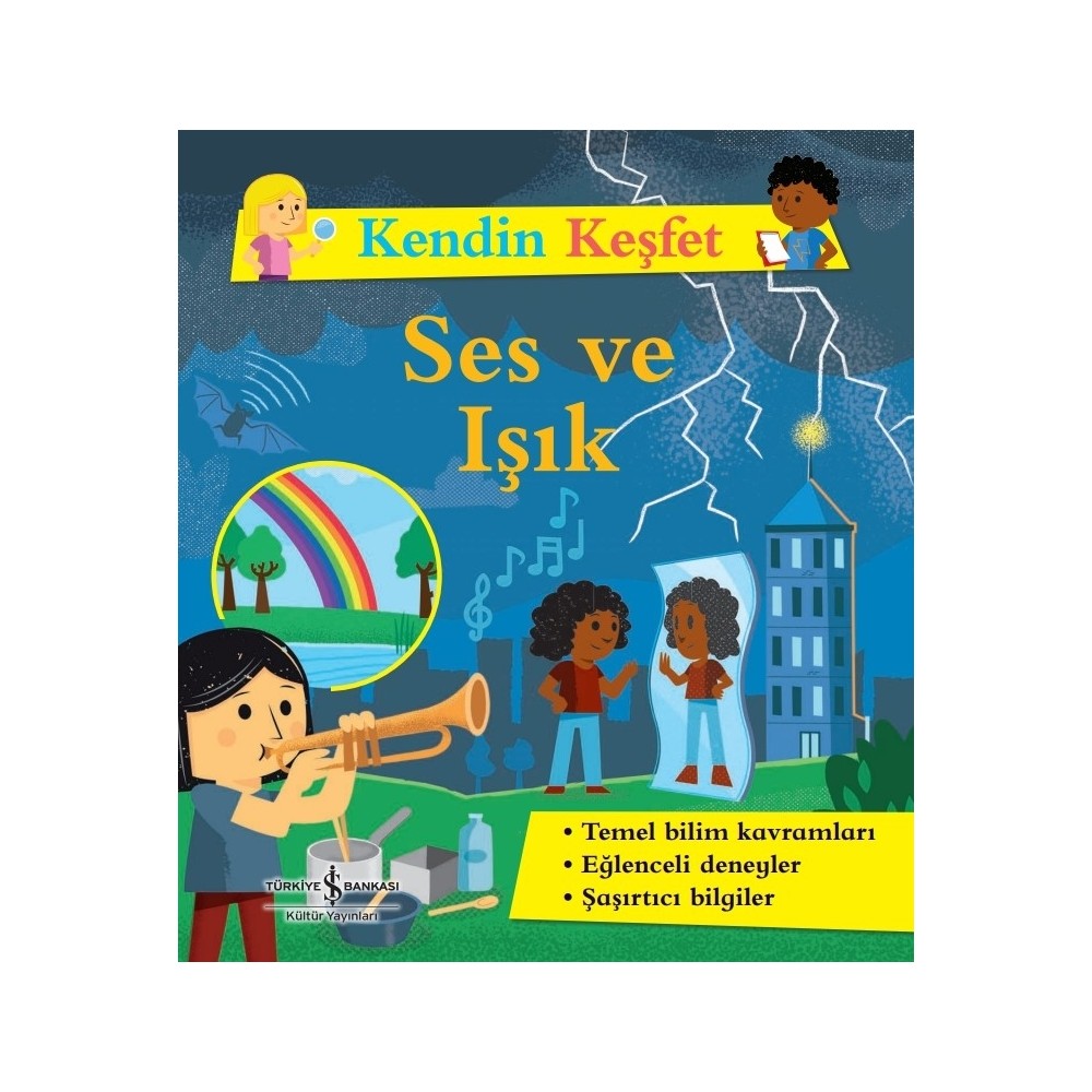 9-12 Yaş İçin Ses ve Işık Temalı Keşif Kitabı