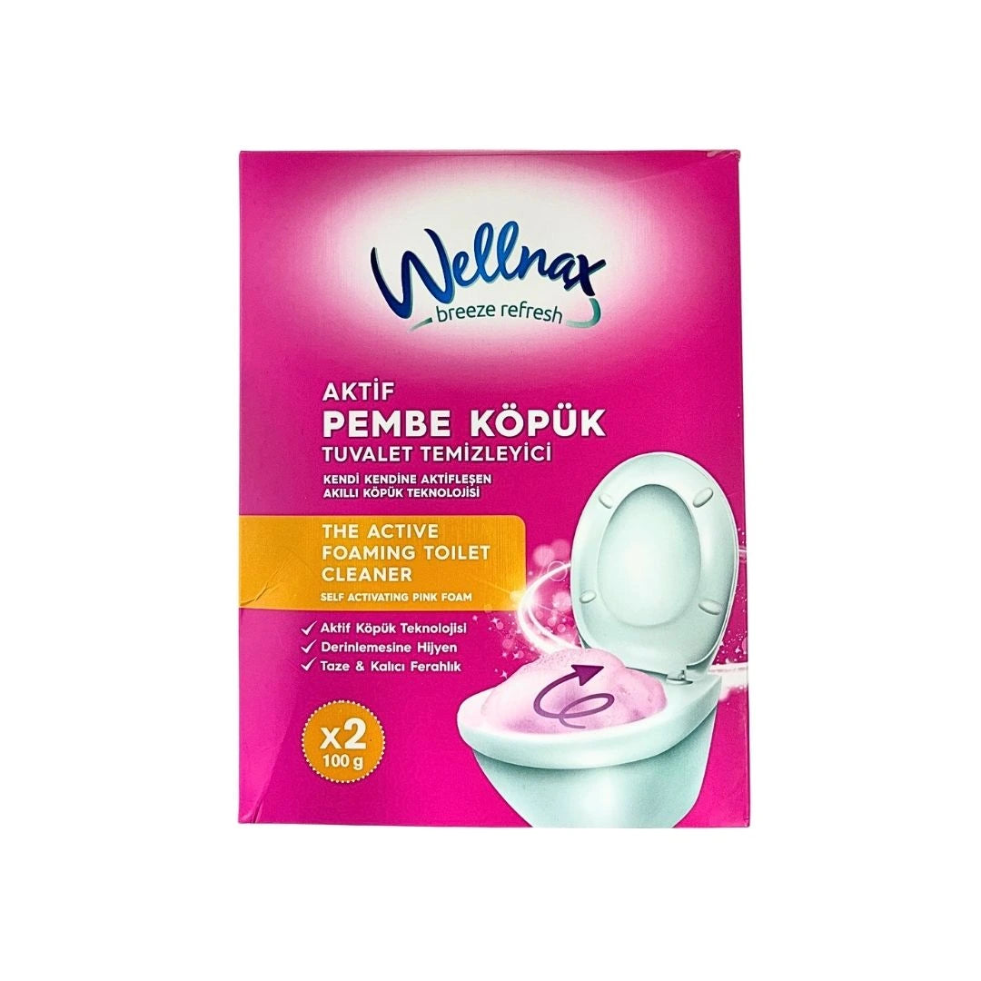Aktif Pembe Köpük WC Temizleyici 2x100 g