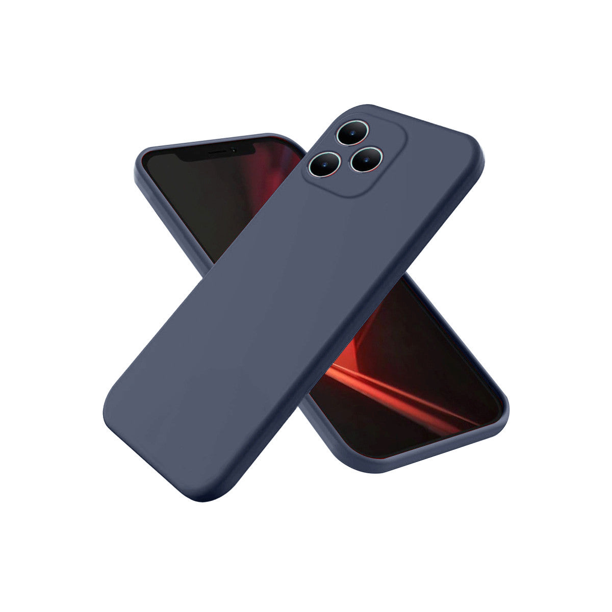Realme Note 50 4G Kılıf First Silikon - Lacivert