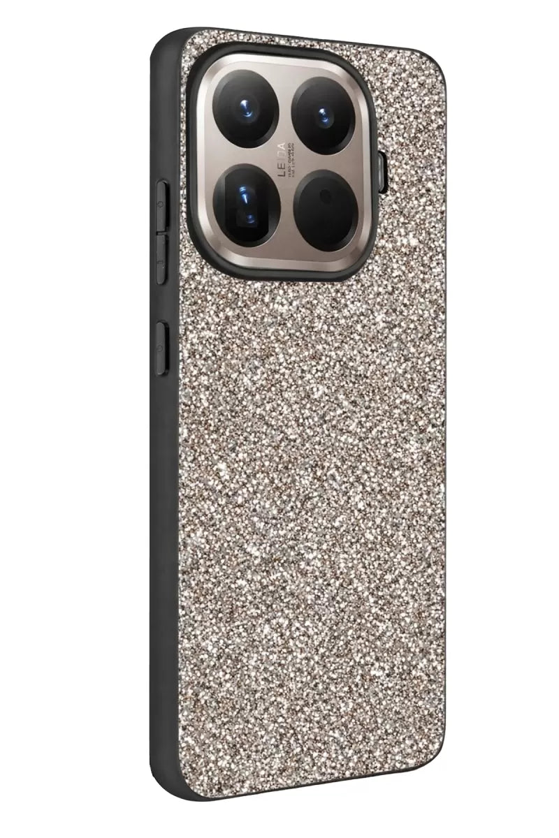 Mi 15T Pro Bright Simli Kapak - Gümüş