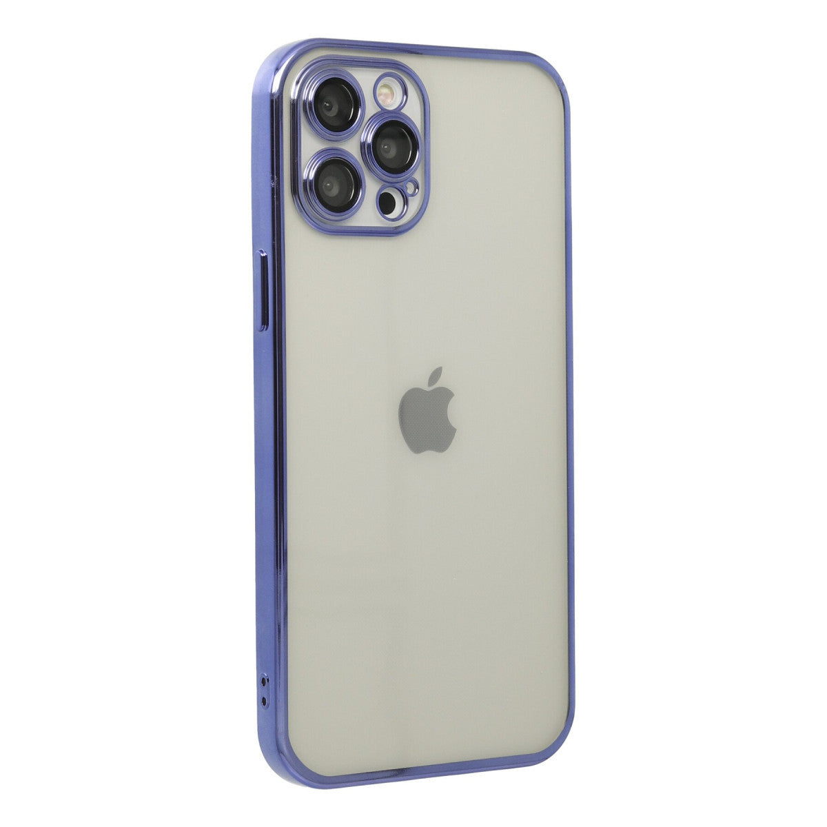 iPhone 12 Pro Kılıf Razer Lensli Silikon - Mor