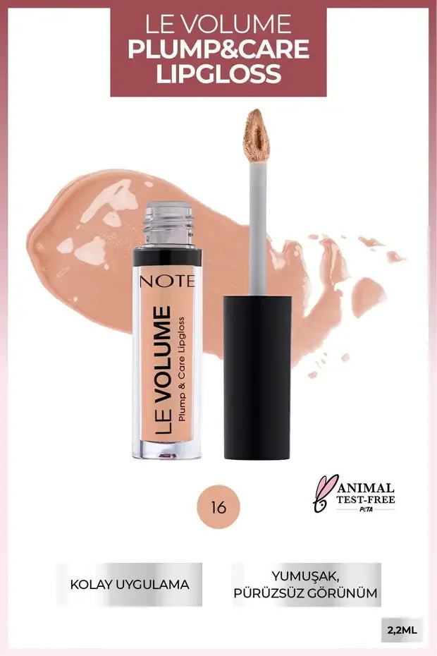 Le Volume Plump Care Dudak Parlatıcısı - 16 Nude Style - Nude