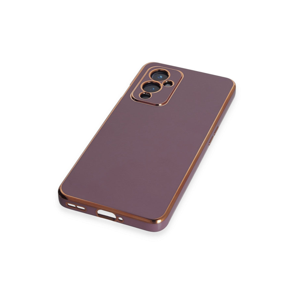 One Plus 9 Kılıf Volet Silikon - Mor