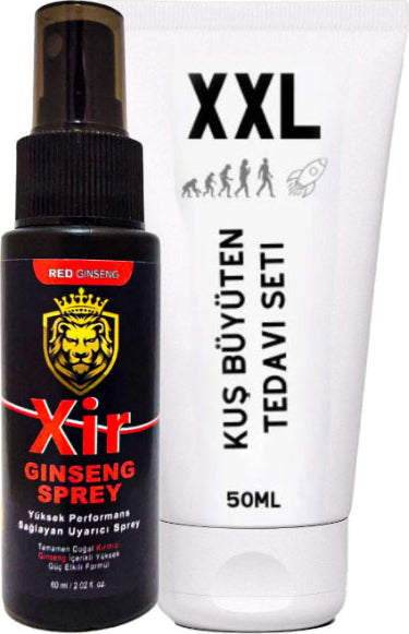 Xir 3effect 60 ml Erkeğe Özel Karışım Aktivasyon Spreyi + Yanında Erkeklere Kuş Büyüten Krem