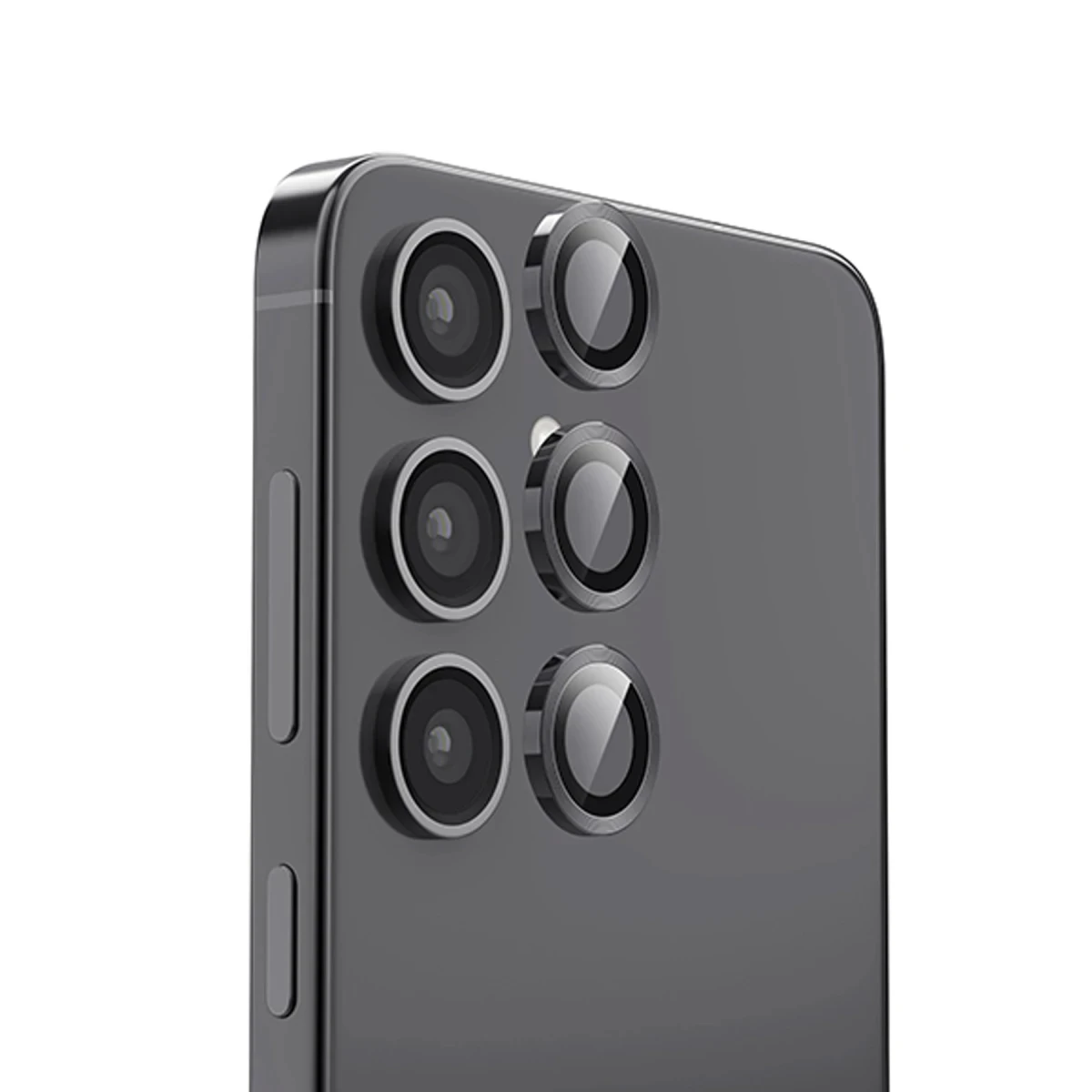 Galaxy S25 Raze Metal Kamera Lens - Siyah