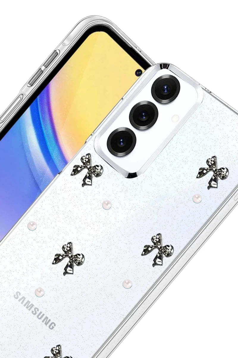 Galaxy A24 4G Fiyonk Desenli Kapak - Desen 8
