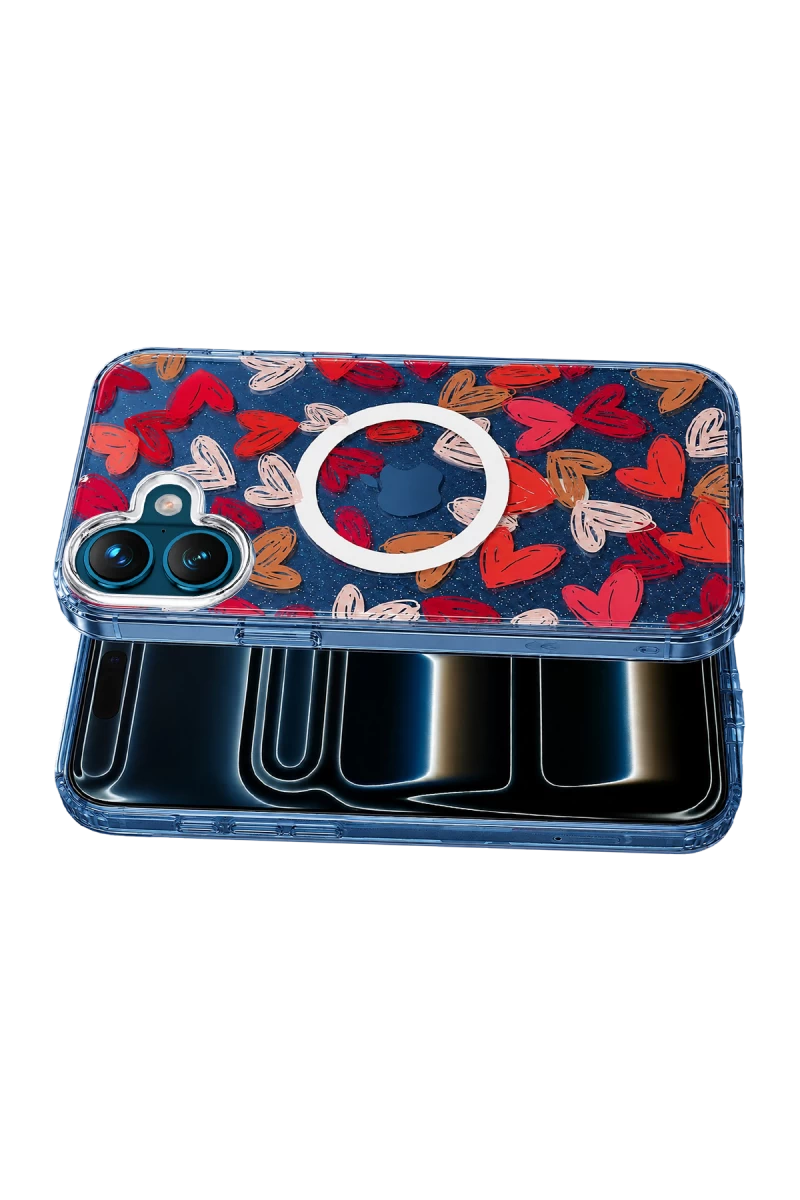 Onegif iPhone 16 Desina Magsafe Kapak - Desen 6
