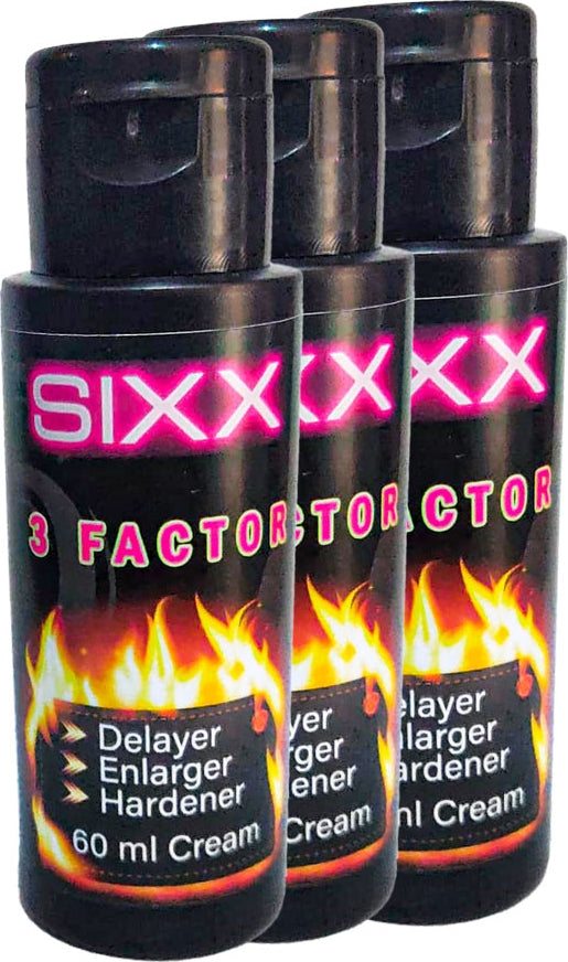 Sıxx 3in1 Krem 3 Adet Erkeğe Özeı 3 Ettki Birden Kremi 60 ml