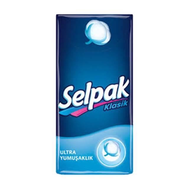 Klasik Cep Mendil Tekli 1 Adet