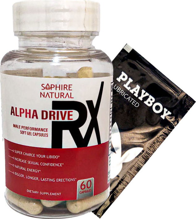 Playboy Jel + Alpha Drive Soft Erkeklere Özel Soft Jel Formunda 60lı