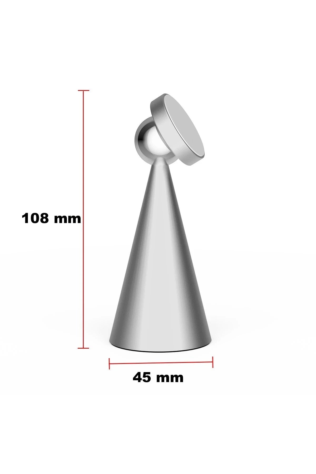 WS01 Magnetli Holder - Gümüş
