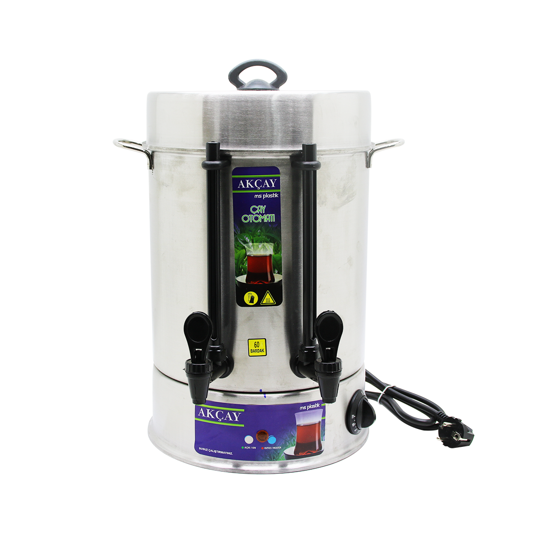 ÇAY OTOMATI 60 BARDAK SEMAVER ELEKTRİKLİ ÇAY MAKİNESİ (MARKA DEĞİŞKENLİK GÖSTEREBİLİR) (5643)