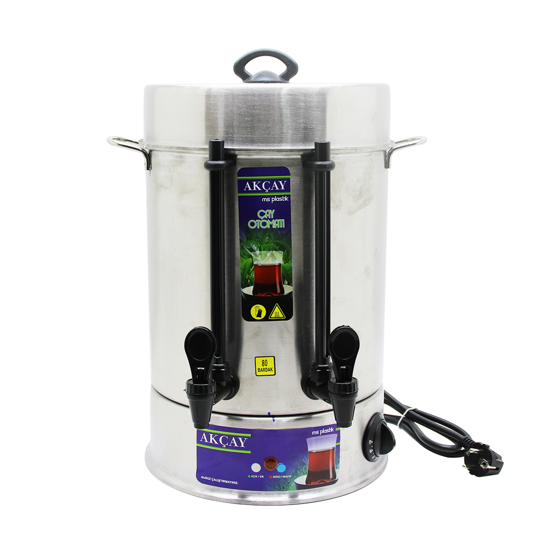 ÇAY OTOMATI 80 BARDAK SEMAVER ELEKTRİKLİ ÇAY MAKİNESİ (MARKA DEĞİŞKENLİK GÖSTEREBİLİR) (5643)