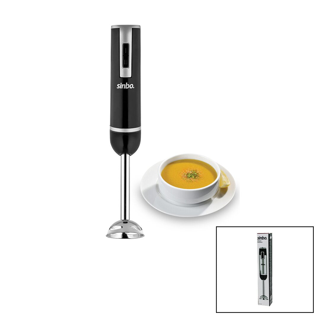 ÇELİK UÇLU ÇUBUK BLENDER 300W DC MOTOR= 2 KADEME HIZ AYRILIR GÖVDE ERGONOMİK TASARIM SHB-3180 (5643)