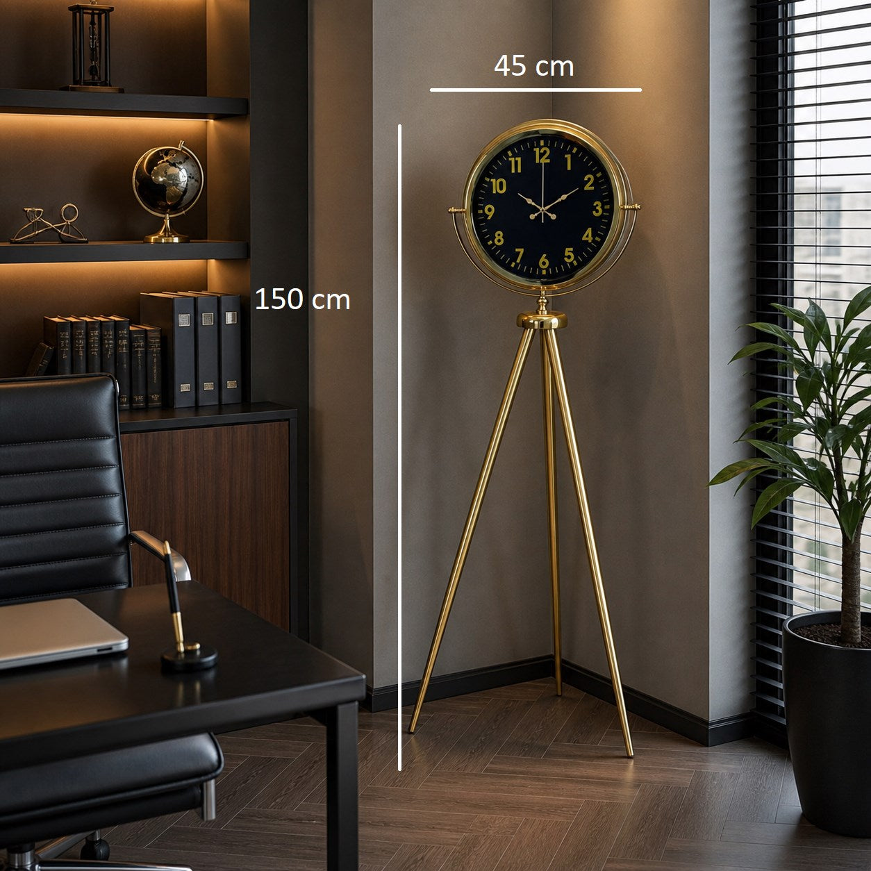 Imperial Gold Tripod Ayaklı Saat