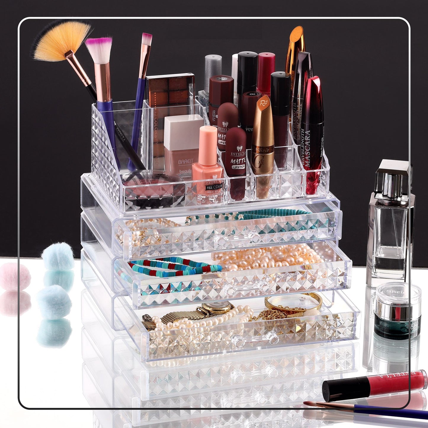 DIAMOND KLASİK ORGANİZER - 3 ÇEKMECE (5643)
