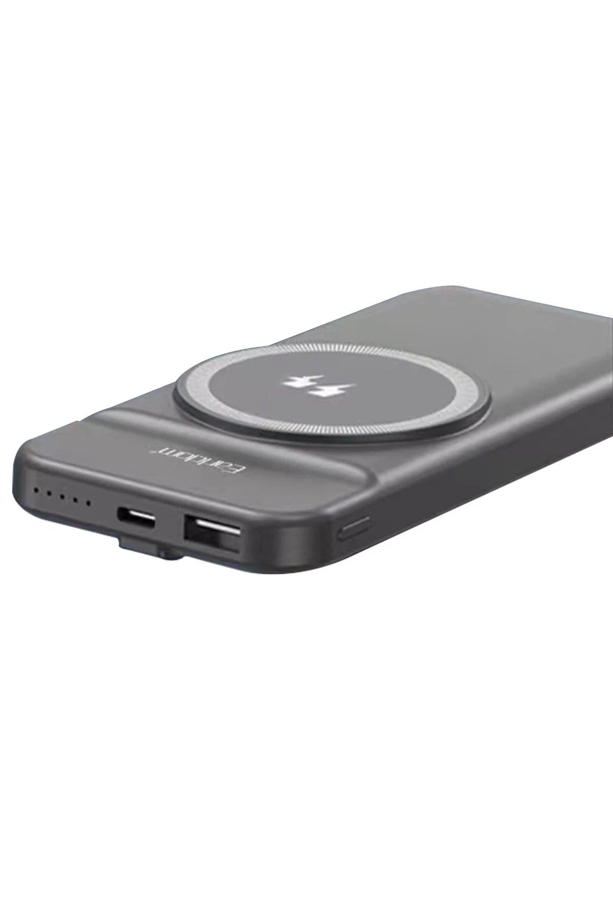 Earldom PD13 10.000 mAh Kablosuz Şarjlı PD Hızlı Şarj Powerbank - Siyah