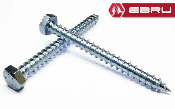 Ebru Altıköşe Başlı Trifon Vida 8x60 - 10 Adet