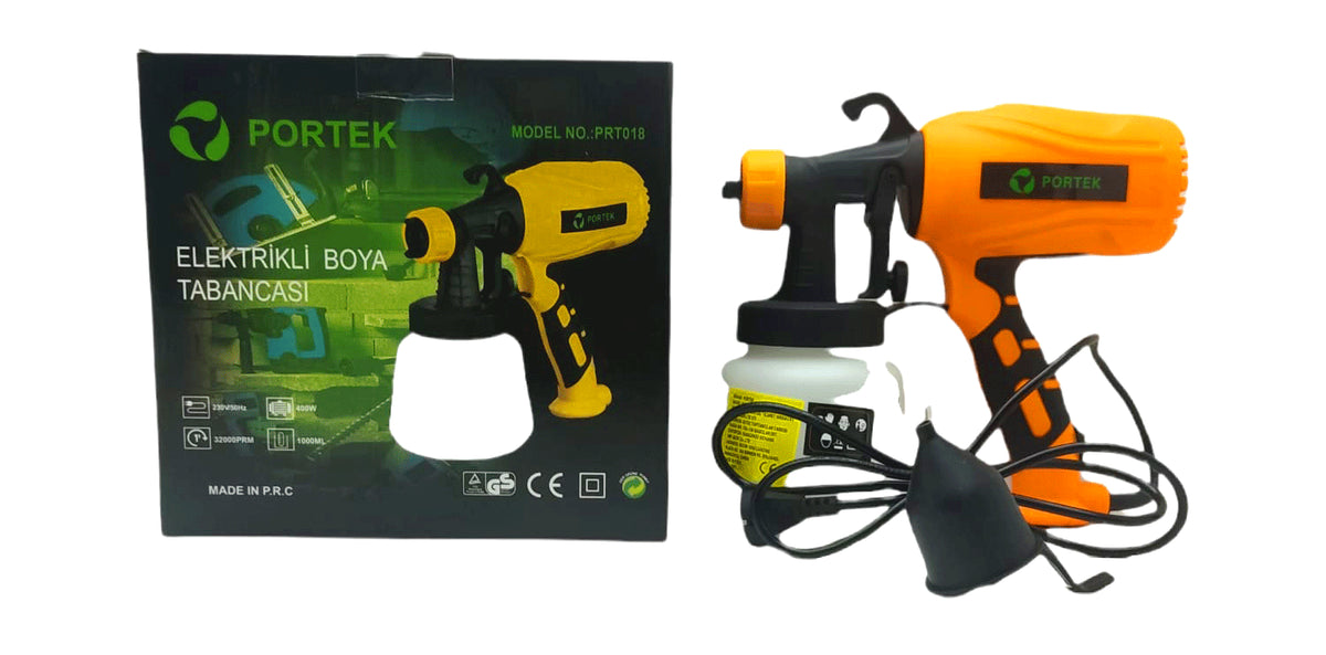 ELEKTRİKLİ BOYA TABANCASI 1000 ML.400W PRT-018 (5643)