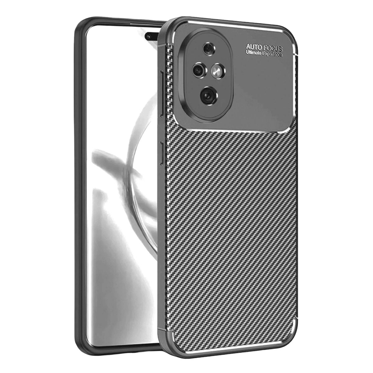 Honor 200 Kılıf Auto Focus Karbon Kapak - Gri