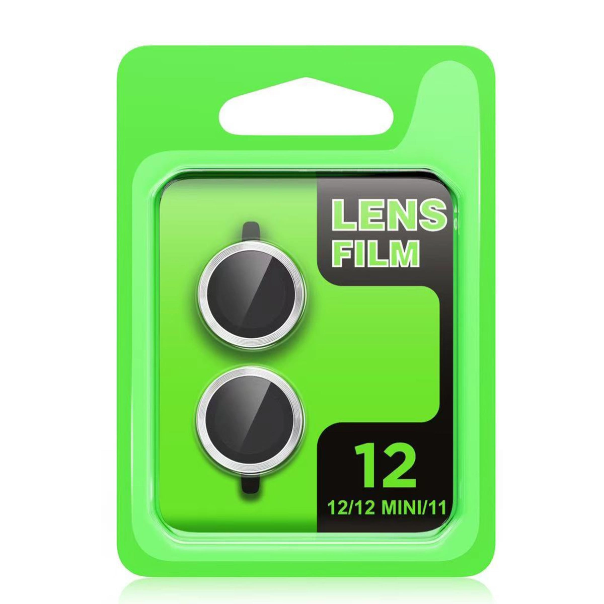 İphone 12 Mini Raze Metal Kamera Lens - Kırmızı