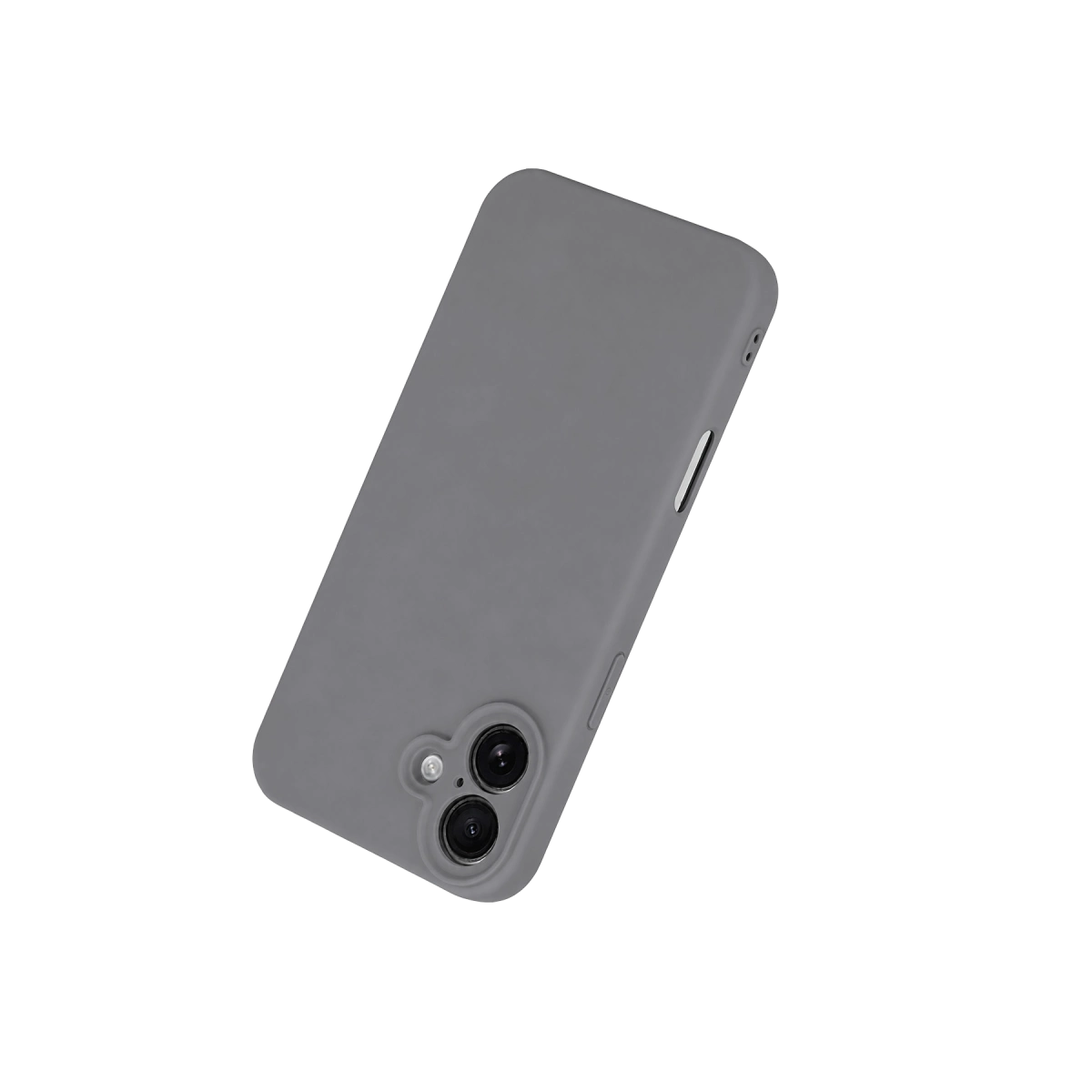 İphone 16 Plus Kılıf First Silikon - Gri