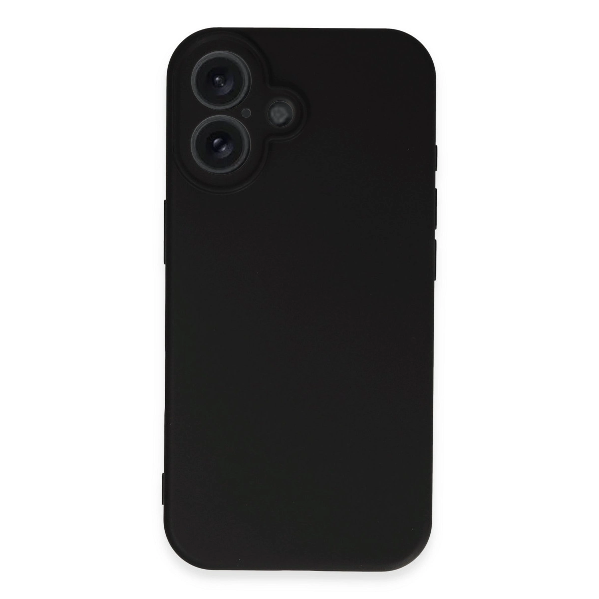 İphone 16 Plus Kılıf First Silikon - Siyah