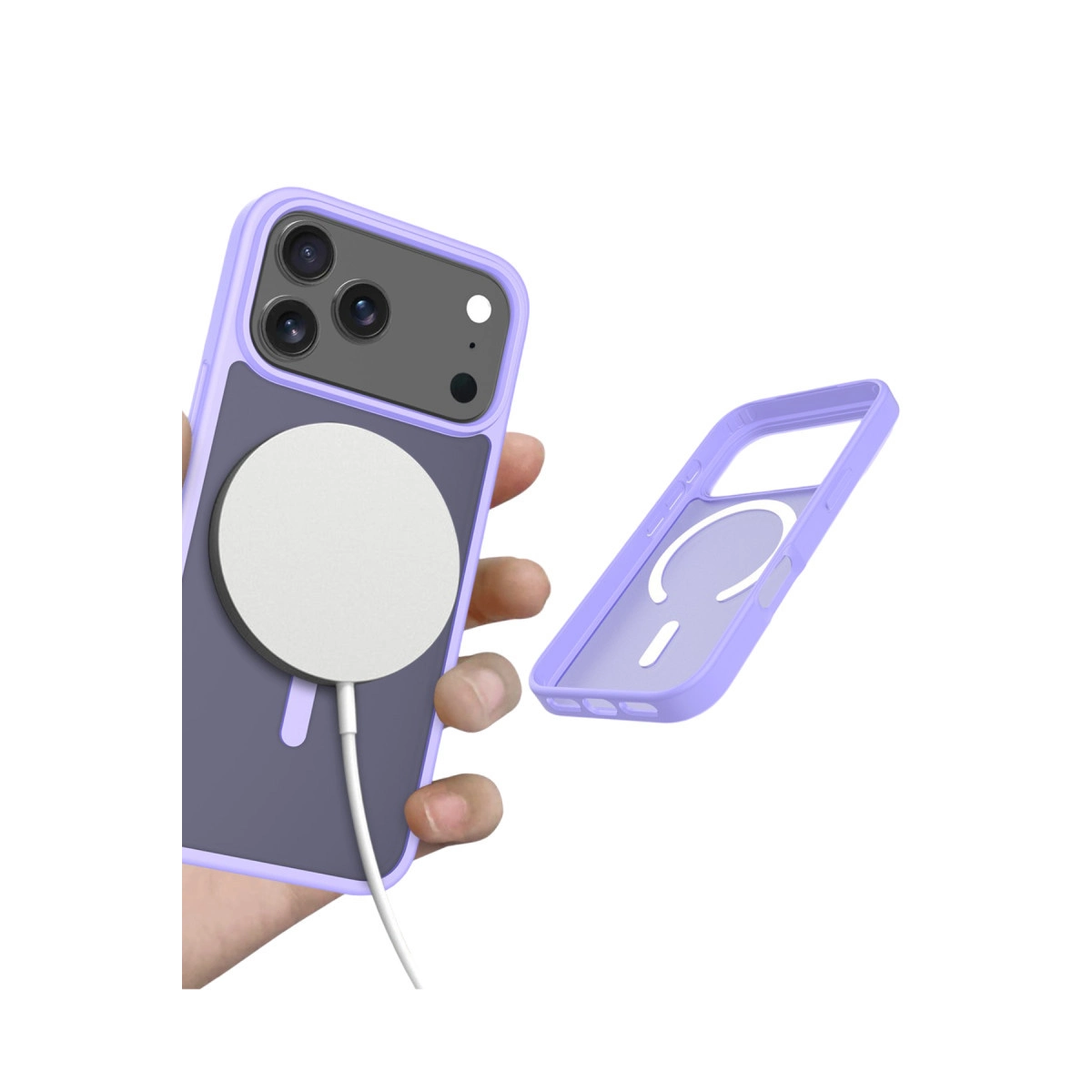 Joko İphone 17 Pro Jota Magsafe Kapak - Lila